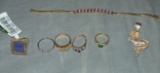 Estate Gold Jewelry Lot.