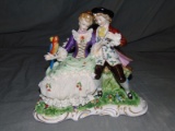 Unterweissback Porcelain Crinoline Figural Group