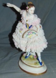 Volkstedt Porcelain Ballerina Figurine