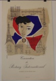 1953 Jean Colin Exhibition Poster