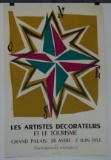 1953 Jean Colin Exhibition Poster