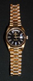 18 Kt Yellow Gold Watch.