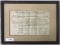 James Madison Land Grant Signed