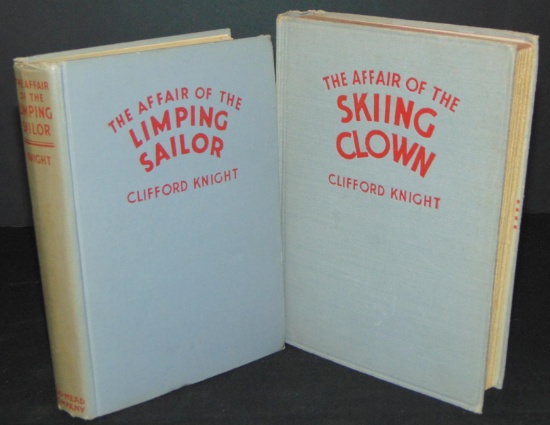 Clifford Knight. Lot of (2) 1st Editions.