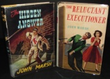 John Marsh. Lot of Two First Editions.