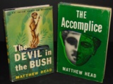 Matthew Head. Lot of Two First Editions.