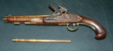 Copy of a Flintlock Kentucky Pistol