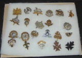 Lot of British Military Insignia.