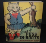 Puss In Boots Pop Up. NY 1934.