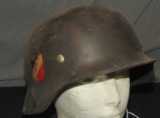 German World War Two Helmet.