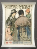 Association of Visiting Nurses, French Poster