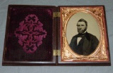 Quarter Plate Ambrotype of a Bearded Gentleman
