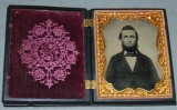 Quarter Plate Ambrotype of a Bearded Gentleman