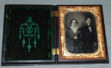 Quarter Plate Ambrotype of a Man & Woman