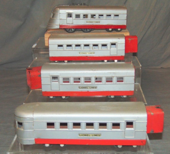 3pc Uncataloged Lionel Jr 1700E Streamliner