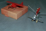 2 Scarce TootsieToy Airplanes