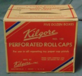 Kilgore Perforated Roll Caps Case.