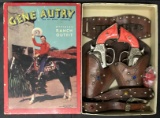 Gene Autry Ranch Outfit Cap Gun Set Boxed.