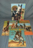 Cisco Kid. Lot of Five Coloring Books.