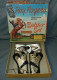 Rare Roy Rogers Holster Set Boxed.