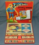 Superman Crayon by Numbers Boxed Set.