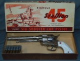 Nichols Stallion 45 Cap Gun Boxed.