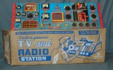Boxed Marx Electric TV & Radio Station