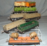 10 Early Lionel 800 Series Freight Cars