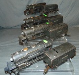 4 Lionel Gunmetal 259E Steam Locos