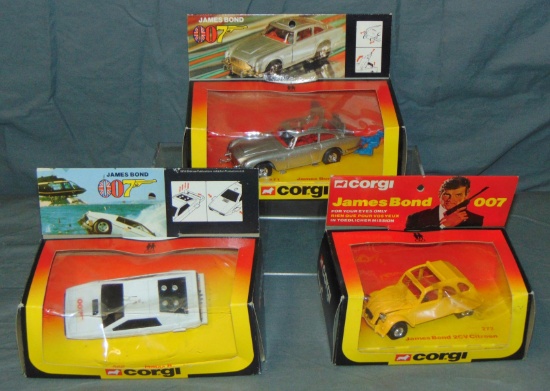 3 Corgi 007 Vehicles