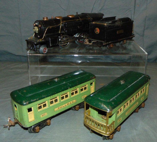 4Pc Lionel 259E Passenger Set