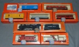 8pc Boxed Lionel HO Steam Freight Set