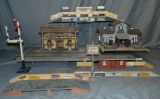 Assorted Wooden Toy Train Accessories