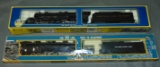 2 Boxed AHM HO Articulated Steam Locomotives