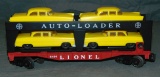 Scarce Lionel 6414 Auto-Loader With Yellow Cars