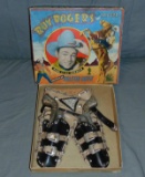 Boxed Roy Rogers & Trigger Official Holster Set