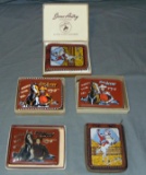 Vintage Gene Autry Wallets, Lot of 5 Some Boxed