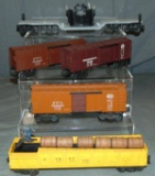 5 Lionel Freight Cars