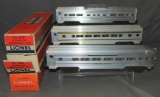 3 Clean Boxed Late Lionel Passenger Cars