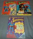 Superman 3D Comic & Coloring Books