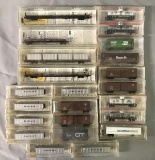 19pc Store Stock Micro Trains N Gauge Freight Cars