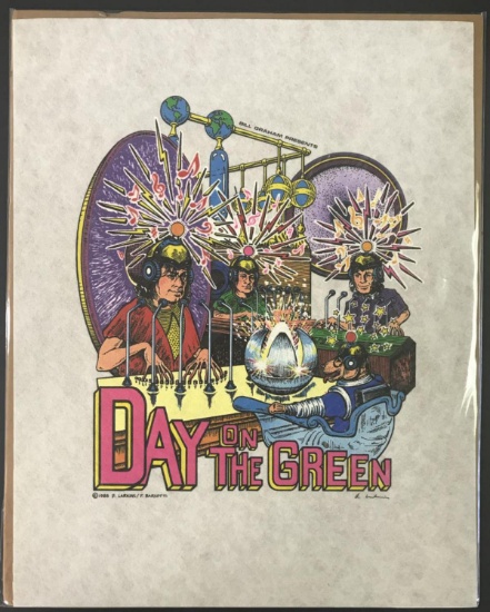 1988 Pink Floyd Day on the Green T-Shirt Art