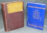 Lot of Two 19th Century Detective Books.