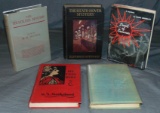 Lot of Five Mystery Fiction Books.