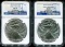 (2) 2013 $1 Silver Eagles, Early Releases NGC MS70