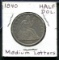 U.S. Half Dollar.1840. Medium Letters.