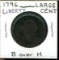 U.S. Large Cent. 1796.