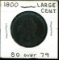 U.S. Large Cent. 1800.