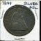 U.S. Silver Dollar. 1849.