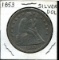 U.S. Silver Dollar. 1853